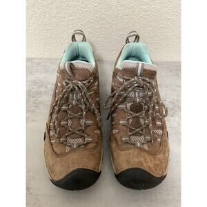 Keen Alamosa 1003869 Leather Waterproof Outdoor Hiking Shoes Brown W 9.5